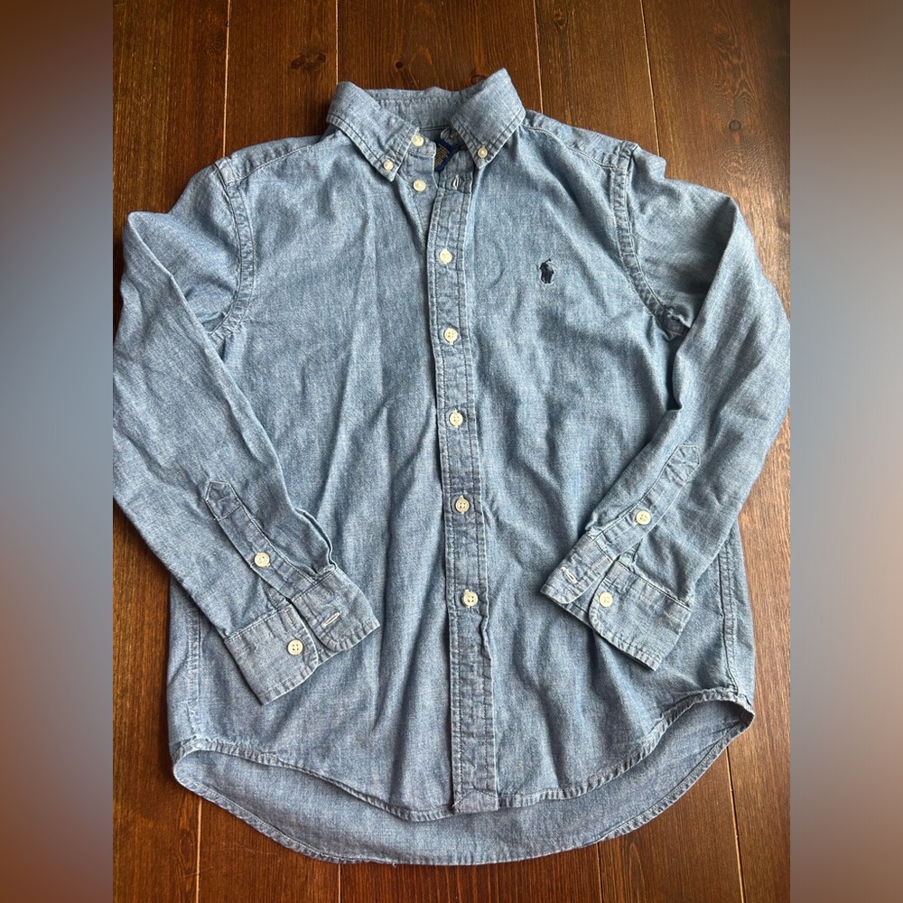 Ralph Lauren chambray polo